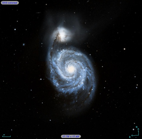 M 51/ NGC 5195